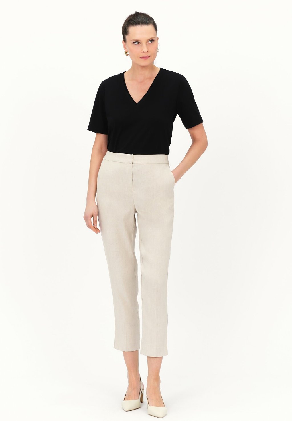 Брюки Caroll, бежевый
Брюки Caroll, бежевый