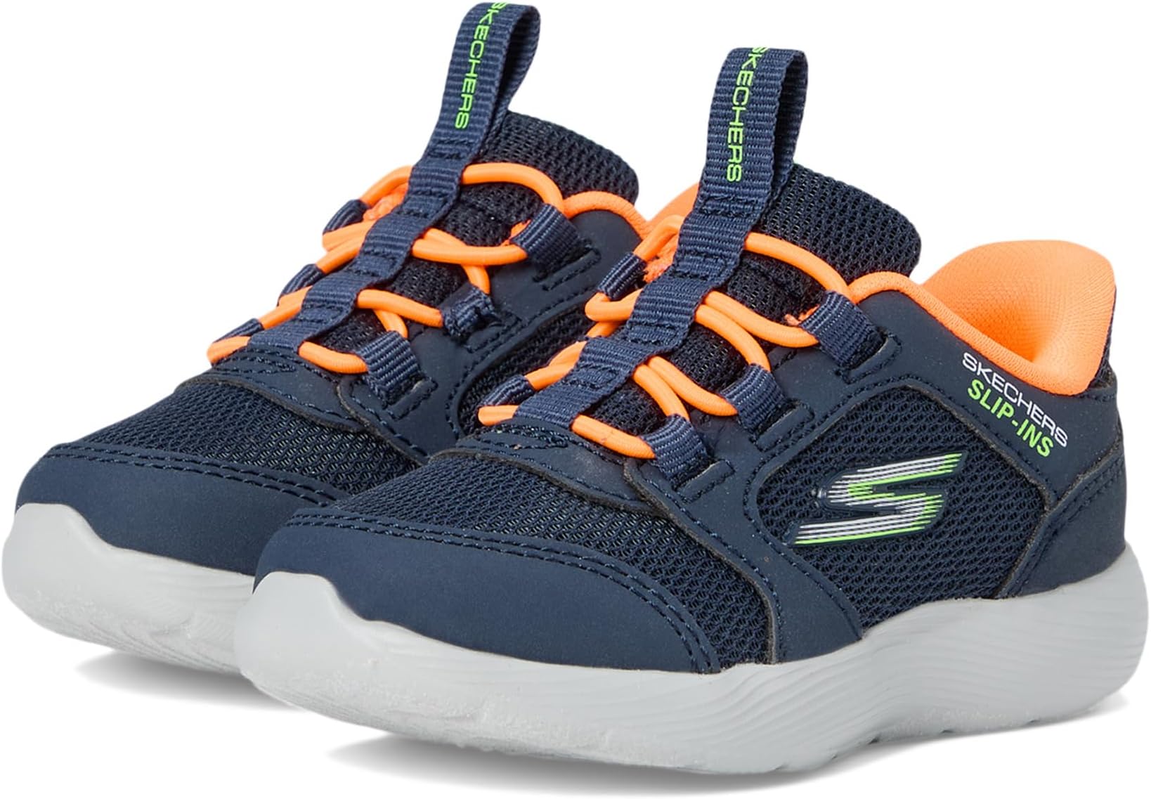 Кроссовки SKECHERS KIDS Hands Free Slip-ins-dyna-lite-turbo-brisk Buddies 403904N, Navy/Orange
Кроссовки SKECHERS KIDS Hands Free Slip-ins-dyna-lite-turbo-brisk Buddies 403904N, Navy/Orange