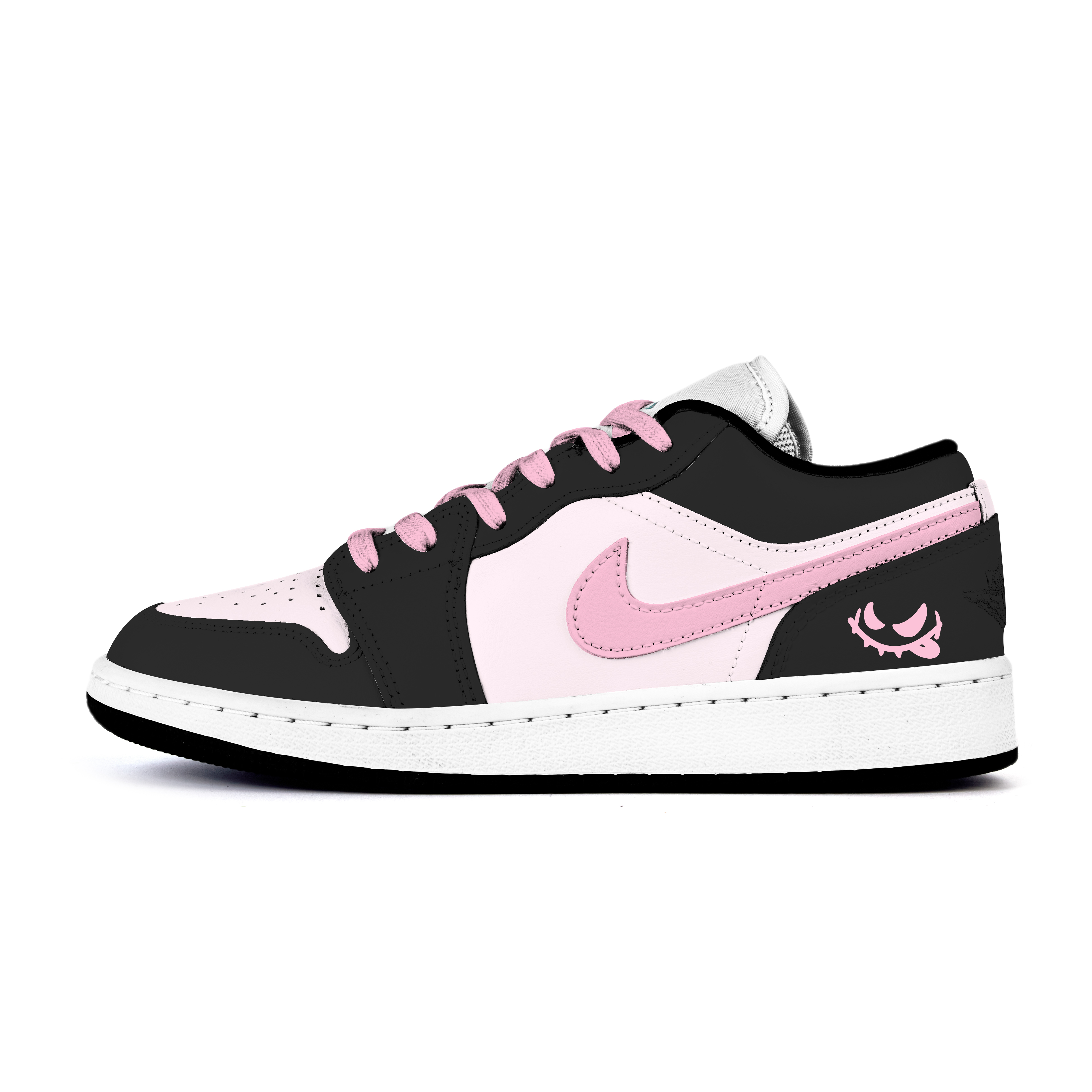 Детские баскетбольные кроссовки Air 1 с противоскользящим износостойким верхом и низким верхом для подростков Jordan, розовый 
Детские баскетбольные кроссовки Air 1 с противоскользящим износостойким верхом и низким верхом для подростков Jordan, розовый