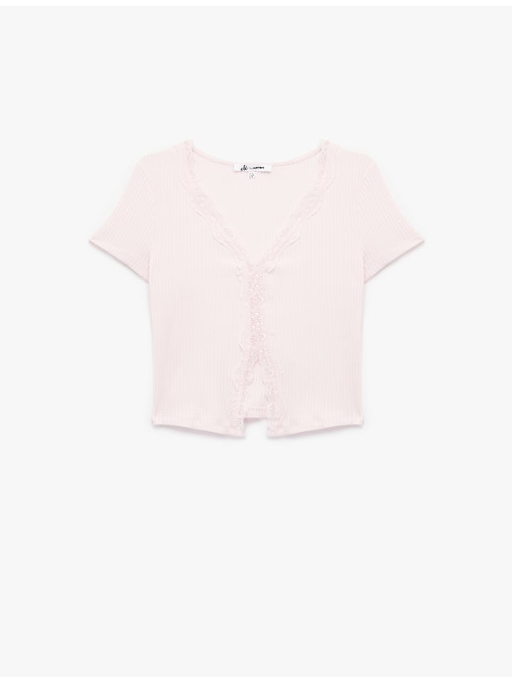 Футболка SS розового цвета KOTON
Футболка SS розового цвета KOTON