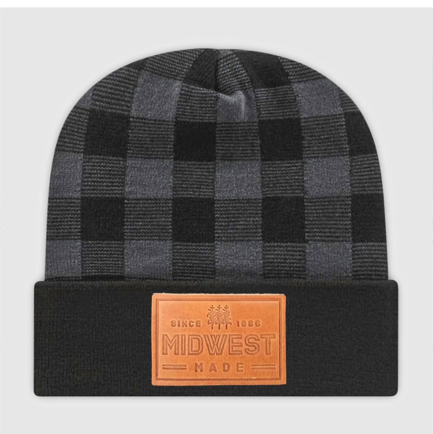 Шапка-бини Midwest Plaid в цвете Buffalo Gray Cows x Cacti
Шапка-бини Midwest Plaid в цвете Buffalo Gray Cows x Cacti