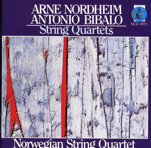 CD диск Bibalo / Nordheim / Norwegian String Quartet: String Quartets
CD диск Bibalo / Nordheim / Norwegian String Quartet: String Quartets