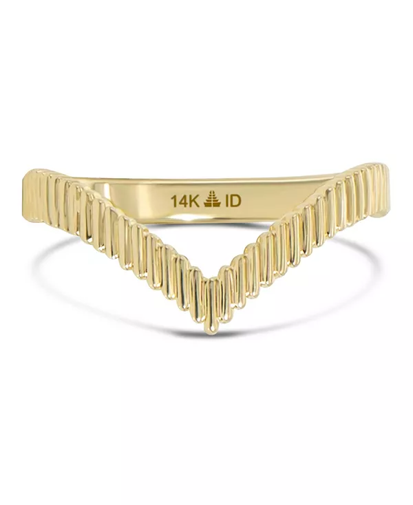 Кольцо в виде вилочки из 14-каратного золота, размер 8, вес около 2,5 грамма. Devata, gold
Кольцо в виде вилочки из 14-каратного золота, размер 8, вес около 2,5 грамма. Devata, gold