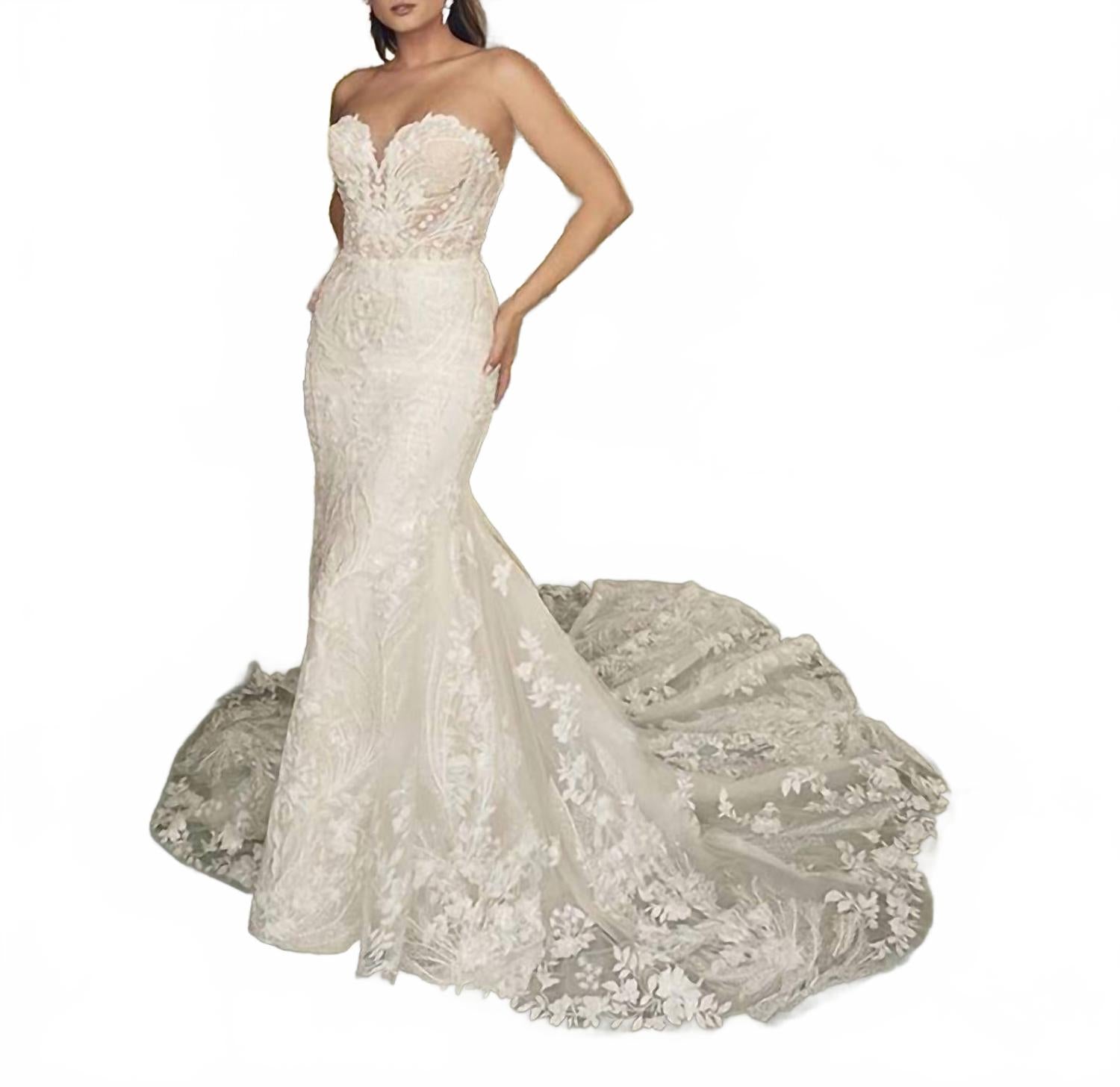 Свадебное платье Delaney в цвете слоновая кость/телесный Casablanca
Свадебное платье Delaney в цвете слоновая кость/телесный Casablanca