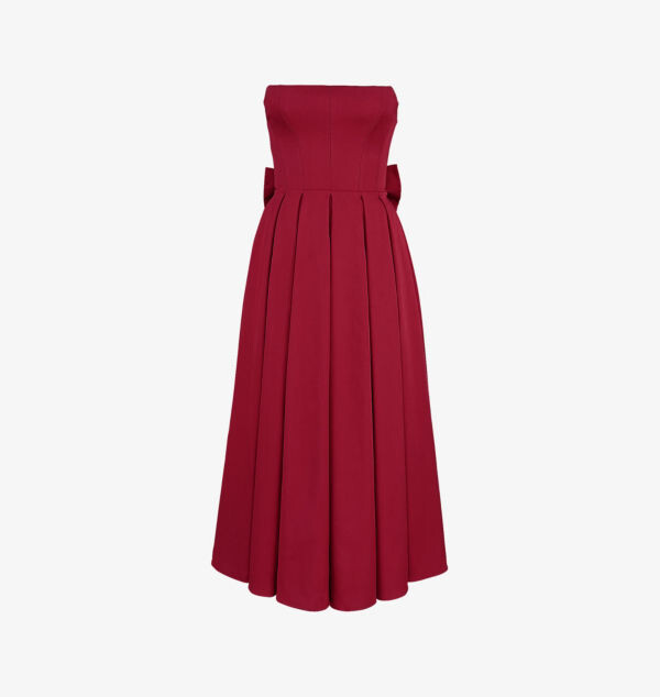 Платье миди без бретелек с бантом на спине от Pandora House Of Cb, цвет rhubarb
Платье миди без бретелек с бантом на спине от Pandora House Of Cb, цвет rhubarb