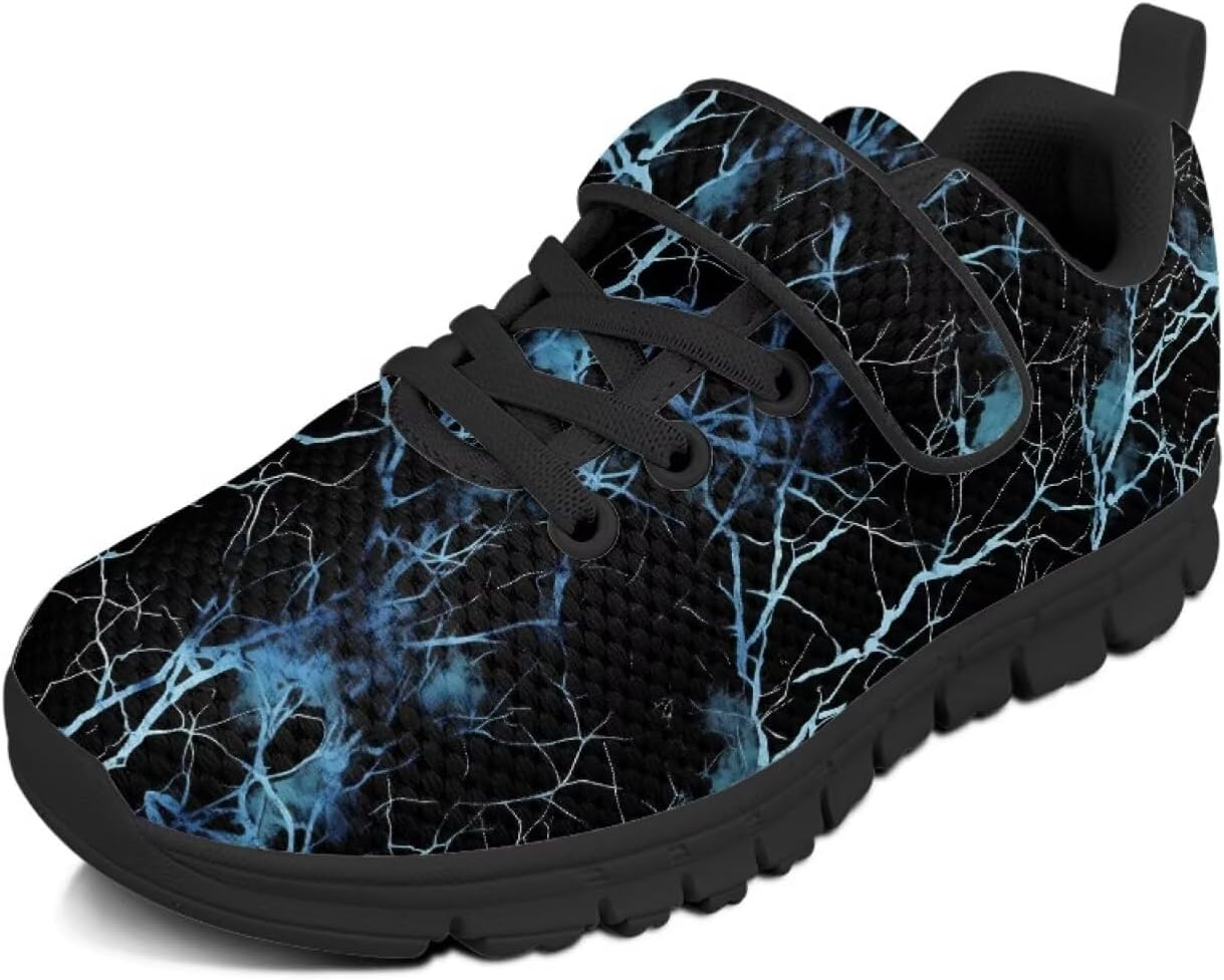 Детские кроссовки Pointodoor с принтом радуги и пламени для мальчиков и девочек, прогулочные, нескользящие, легкие, дышащие, спортивные, для бега и тенниса, на липучках, синий
Детские кроссовки Pointodoor с принтом радуги и пламени для мальчиков и девочек, прогулочные, нескользящие, легкие, дышащие, спортивные, для бега и тенниса, на липучках, синий