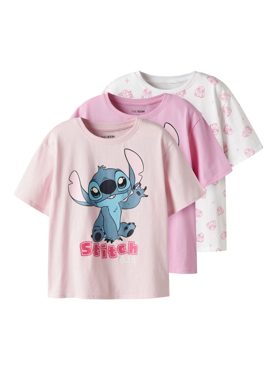 Рубашка TWO SOON Stitch, розовый/светло-розовый/белый
Рубашка TWO SOON Stitch, розовый/светло-розовый/белый