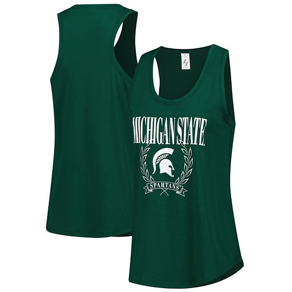 Женский зеленый топ Michigan State Spartans Zoozatz
Женский зеленый топ Michigan State Spartans Zoozatz