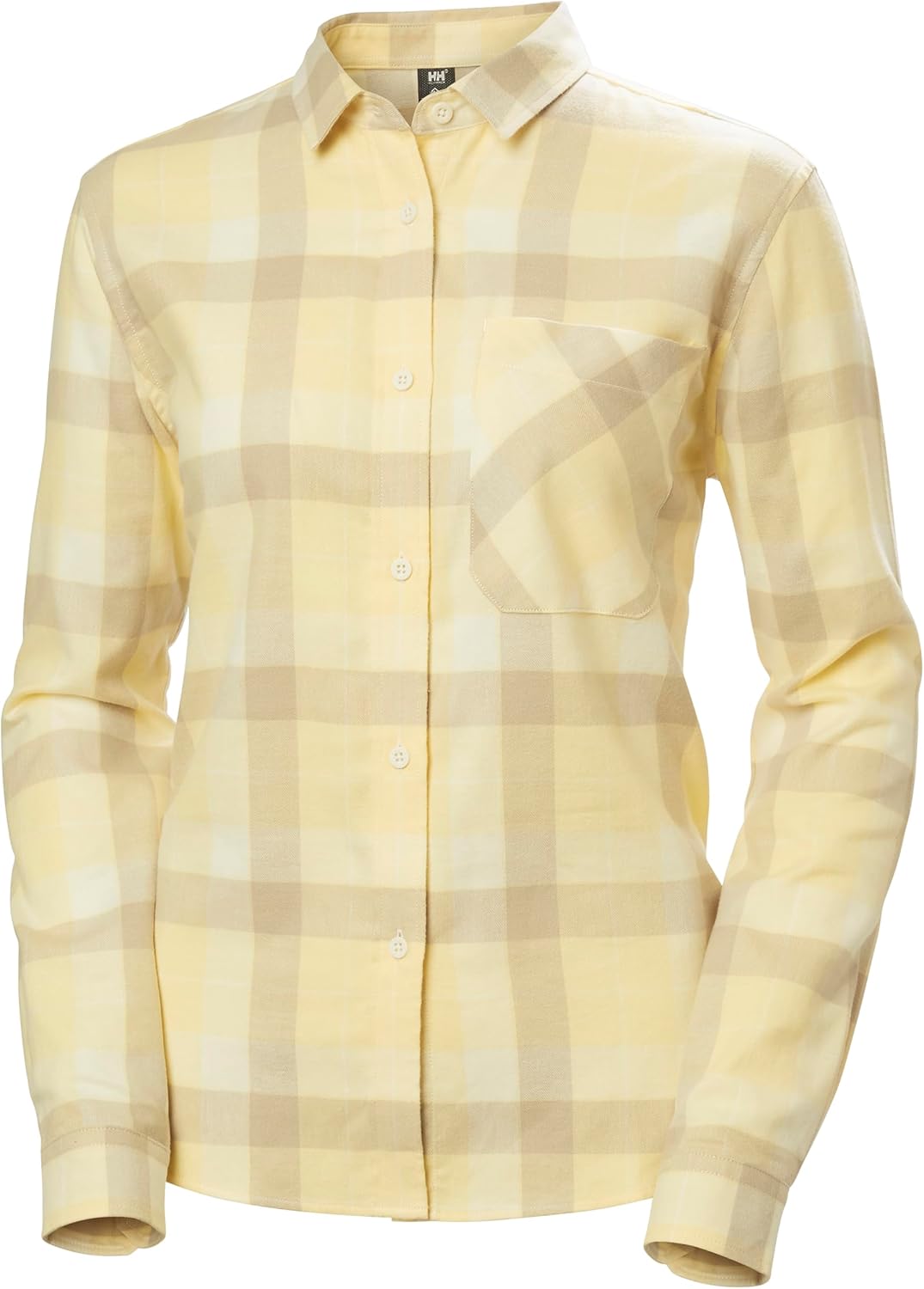 Helly-Hansen W Lokka Flannel LS Shirt - женская фланелевая рубашка с длинным рукавом, мягкая и прочная, идеальна для активного отдыха и повседневной носки Helly Hansen, 367 Yellow Cream Box Stripe Plaid
Helly-Hansen W Lokka Flannel LS Shirt - женская фланелевая рубашка с длинным рукавом, мягкая и прочная, идеальна для активного отдыха и повседневной носки Helly Hansen, 367 Yellow Cream Box Stripe Plaid