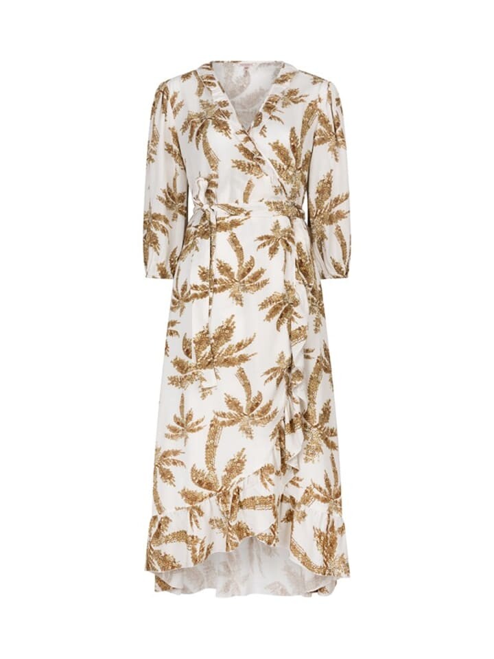 Короткое платье Esqualo Wickelkleid mit Palmenprint, белый
Короткое платье Esqualo Wickelkleid mit Palmenprint, белый