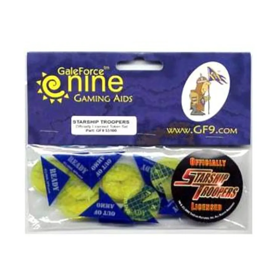 Набор жетонов Звездного десанта, Starship Troopers - Gaming Aids (Gale Force Nine)
Набор жетонов Звездного десанта, Starship Troopers - Gaming Aids (Gale Force Nine)
