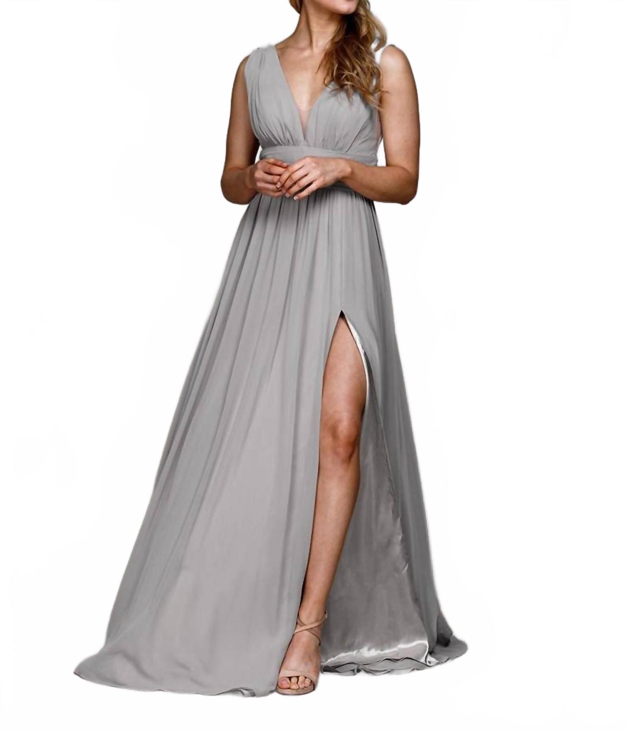 Платье Naples серое Amelia Couture, серый
Платье Naples серое Amelia Couture, серый