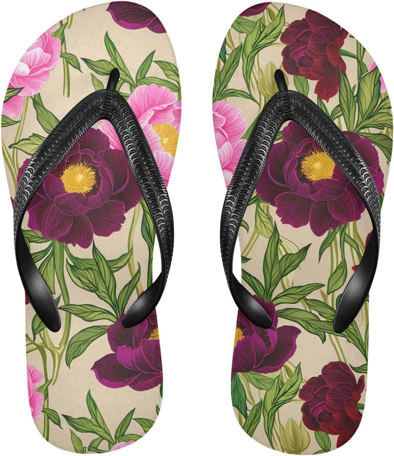 Мужские пляжные шлепанцы с цветочным принтом пионов, бежевые, резиновые, нескользящие, летние тапочки для душа и прогулки Sinestour
Мужские пляжные шлепанцы с цветочным принтом пионов, бежевые, резиновые, нескользящие, летние тапочки для душа и прогулки Sinestour