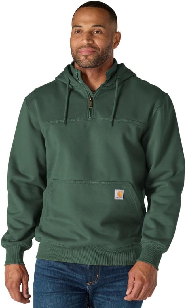 Carhartt мужская толстовка с молнией на четверть, Rain Defender, свободный крой, тяжелый вес, Forestry Green, Зеленый, Carhartt мужская толстовка с молнией на четверть, Rain Defender, свободный крой, тяжелый вес, Forestry Green
Carhartt мужская толстовка с молнией на четверть, Rain Defender, свободный крой, тяжелый вес, Forestry Green, Зеленый, Carhartt мужская толстовка с молнией на четверть, Rain Defender, свободный крой, тяжелый вес, Forestry Green