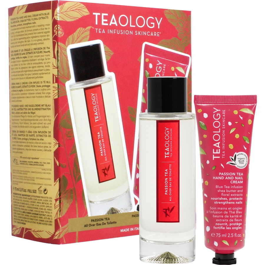 Крем Teaology Passion Tea Hand & Nail Cream, Passion Tea Eau de Toilette Spray 100 ml + Passion Tea Hand and Nail Cream 75 ml / 1 Stk.
Крем Teaology Passion Tea Hand & Nail Cream, Passion Tea Eau de Toilette Spray 100 ml + Passion Tea Hand and Nail Cream 75 ml / 1 Stk.