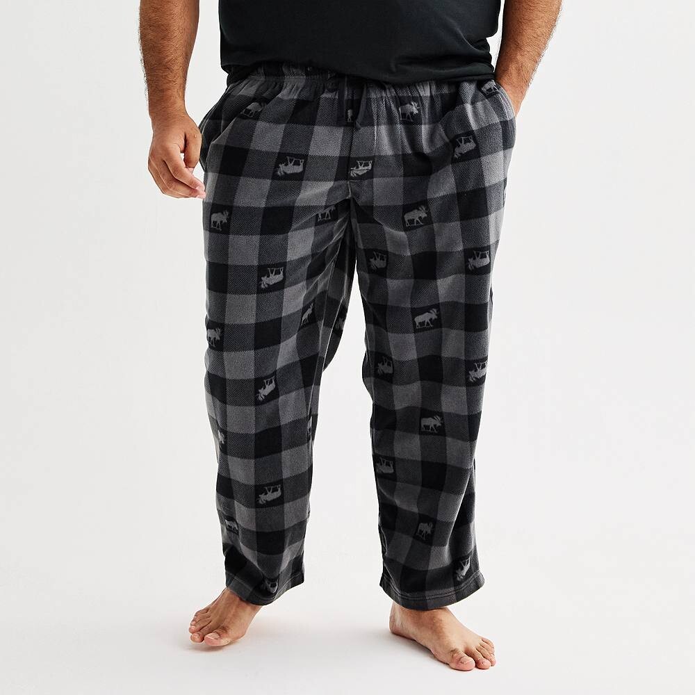 Пижамные штаны из микрофлиса Big & Tall Sonoma Goods For Life, цвет Gray Moose Buffalo
Пижамные штаны из микрофлиса Big & Tall Sonoma Goods For Life, цвет Gray Moose Buffalo
