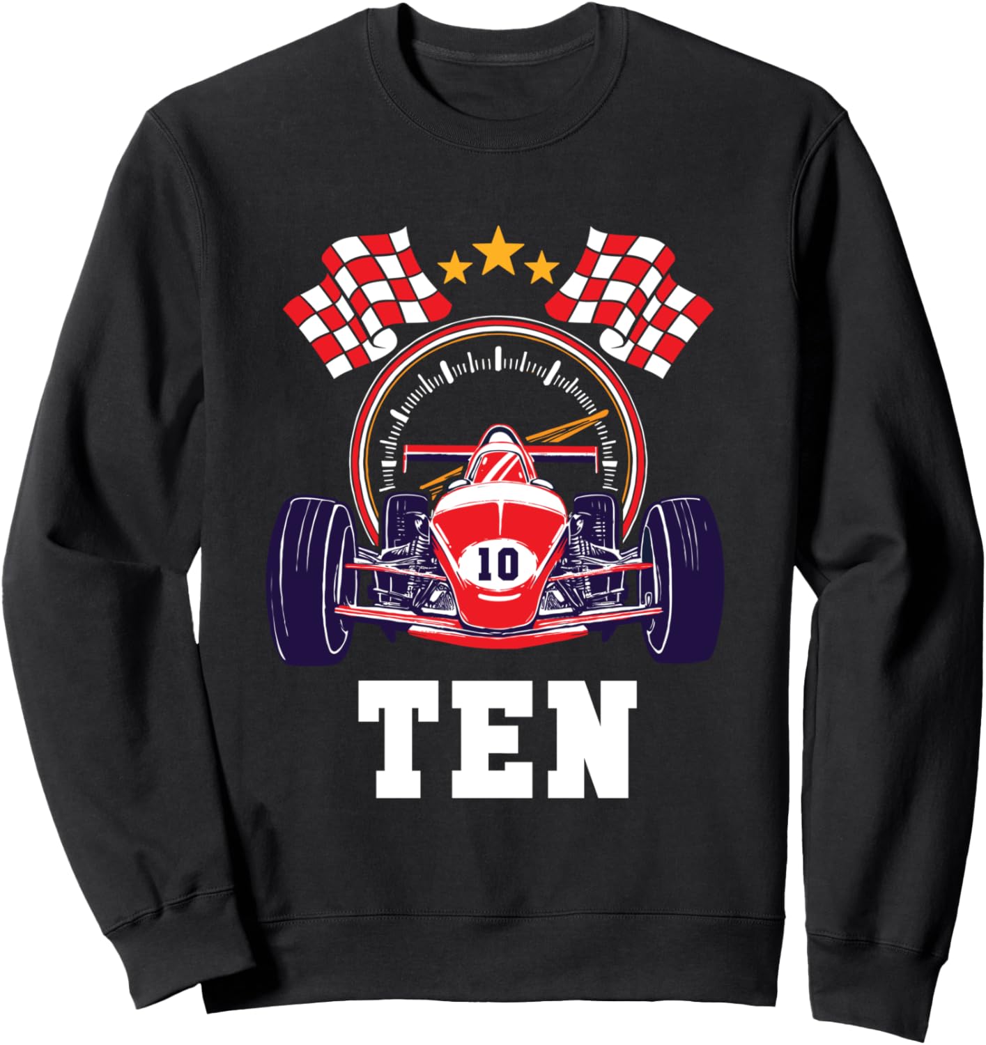 Флаг с изображением гоночного автомобиля для мальчика на 10-летие, толстовка с надписью «10-летний гонщик» Race Car Birthday Party Racing Family Gift Store, черный
Флаг с изображением гоночного автомобиля для мальчика на 10-летие, толстовка с надписью «10-летний гонщик» Race Car Birthday Party Racing Family Gift Store, черный