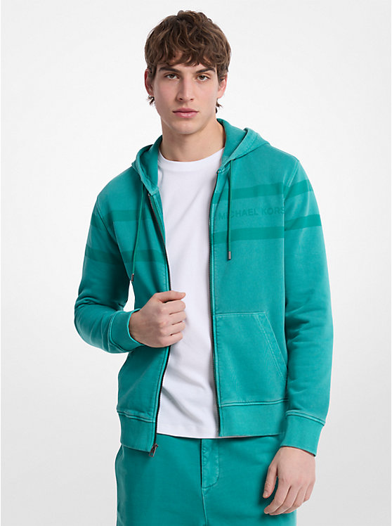 Худи на молнии из хлопка с логотипом, окрашенное по готовому изделию Michael Kors, зеленый
Худи на молнии из хлопка с логотипом, окрашенное по готовому изделию Michael Kors, зеленый