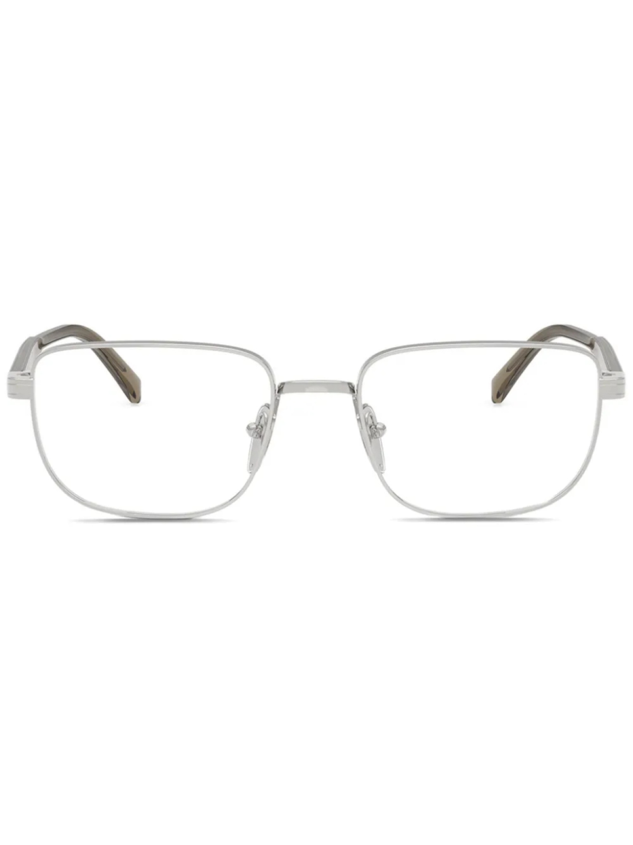 Очки в прямоугольной оправе Prada Eyewear, серебряный
Очки в прямоугольной оправе Prada Eyewear, серебряный