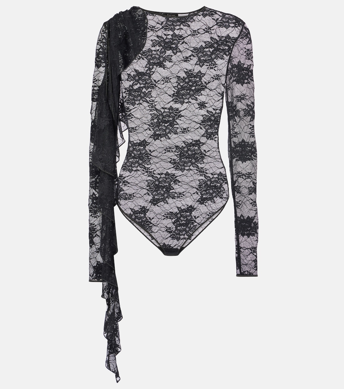 Боди с драпировкой и кружевом Oséree, черный
Боди с драпировкой и кружевом Oséree, черный