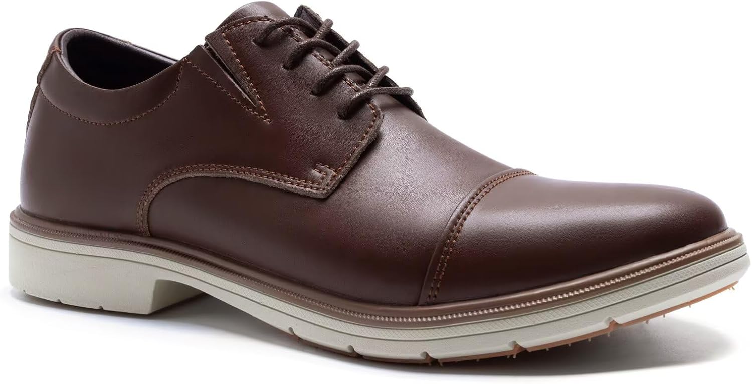 Ортопедические кожаные туфли для бизнеса с поддержкой свода стопы Orthocomfoot, темно-коричневый
Ортопедические кожаные туфли для бизнеса с поддержкой свода стопы Orthocomfoot, темно-коричневый