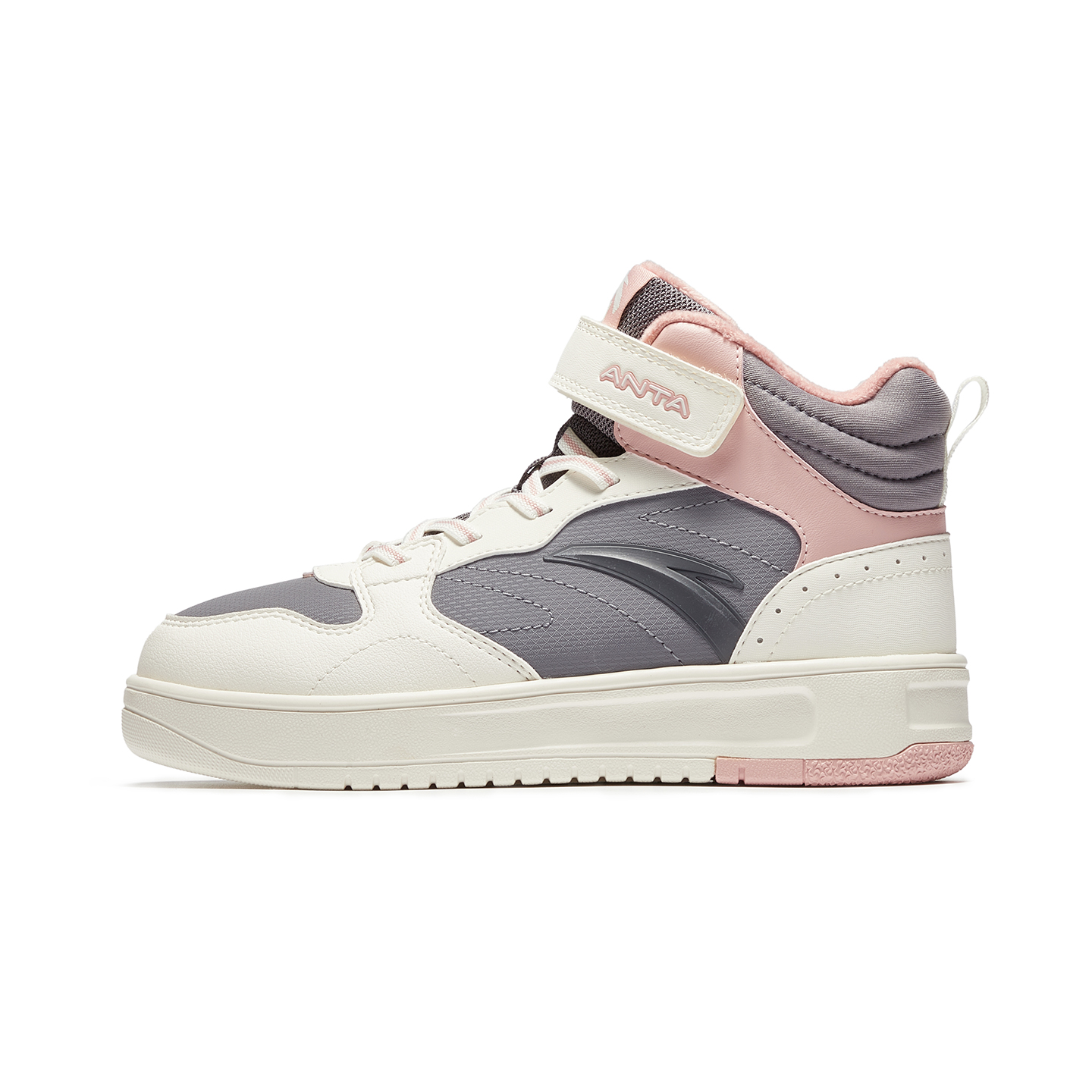 Детские скейтерские кроссовки для детей от 3 до 7 лет ANTA, серый/слоновая кость/розовый
Детские скейтерские кроссовки для детей от 3 до 7 лет ANTA, серый/слоновая кость/розовый