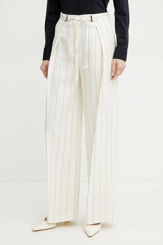 Льняные брюки Boss, бежевый
Льняные брюки Boss, бежевый