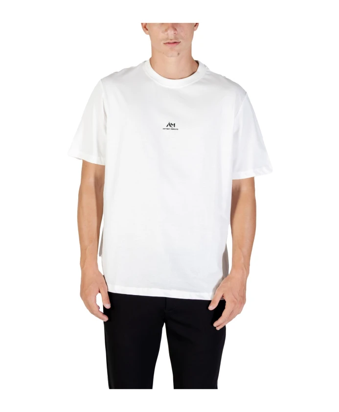 Белая хлопковая футболка с коротким рукавом Antony Morato, белый
Белая хлопковая футболка с коротким рукавом Antony Morato, белый