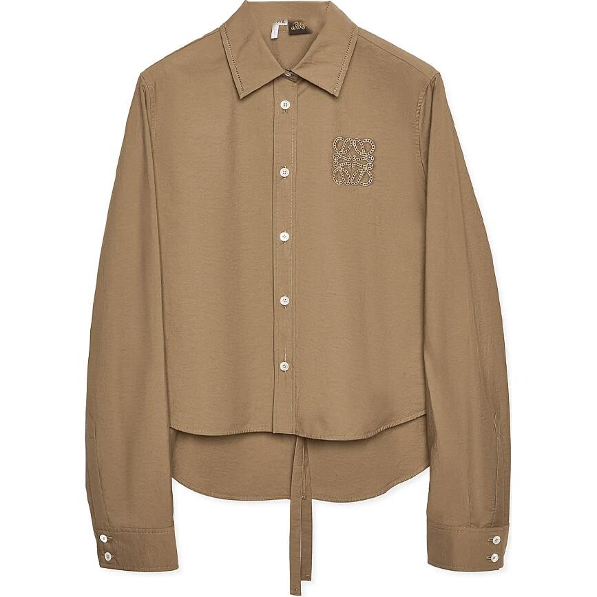 Рубашка женская Loewe, коричневый
Рубашка женская Loewe, коричневый