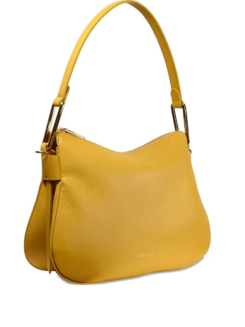 Изогнутая кожаная сумка через плечо Coccinelle, желтый
Изогнутая кожаная сумка через плечо Coccinelle, желтый