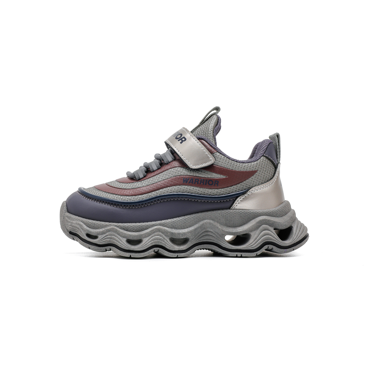 WARRIOR Детские повседневные кроссовки на низкой подошве из синтетической кожи, устойчивые к истиранию и скольжению
WARRIOR Детские повседневные кроссовки на низкой подошве из синтетической кожи, устойчивые к истиранию и скольжению