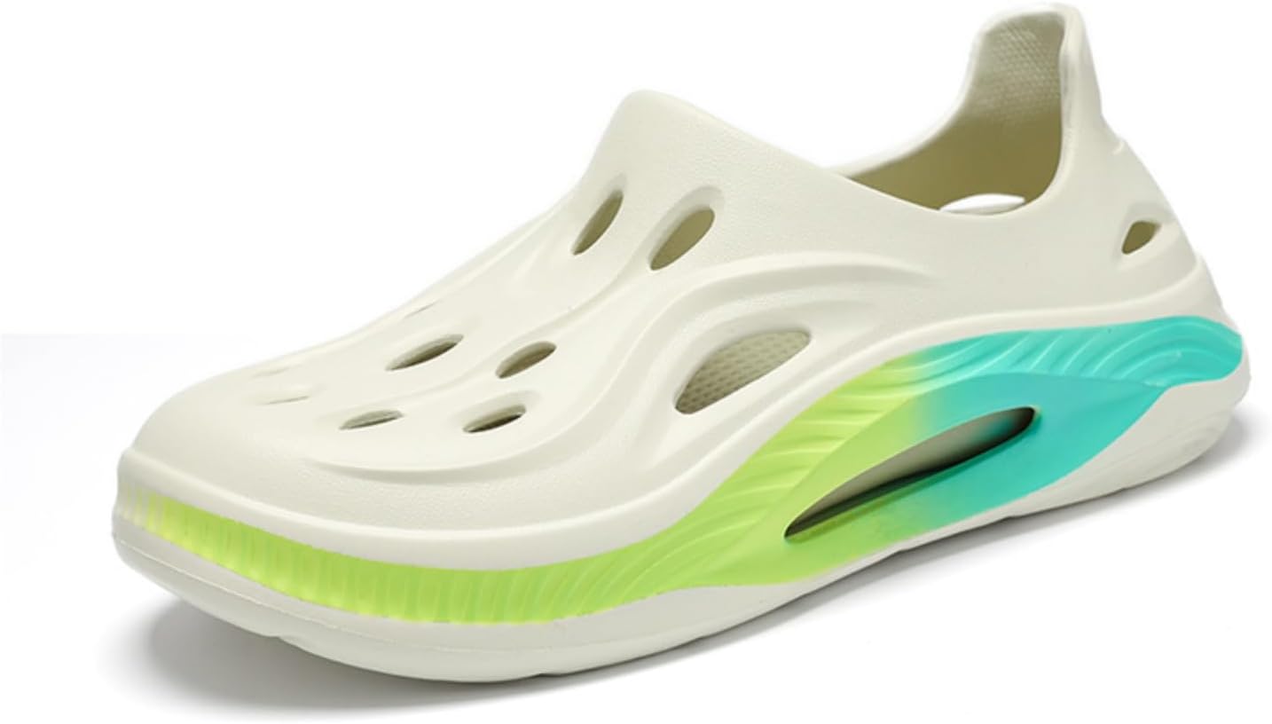 Мужские сабо с поддержкой свода стопы. Подошва толщиной 4,0 см обеспечивает ощущение ходьбы по облакам. Идеально подходят для прогулок на свежем воздухе, использования дома и походов на пляж Khwfjas, зеленый
Мужские сабо с поддержкой свода стопы. Подошва толщиной 4,0 см обеспечивает ощущение ходьбы по облакам. Идеально подходят для прогулок на свежем воздухе, использования дома и походов на пляж Khwfjas, зеленый