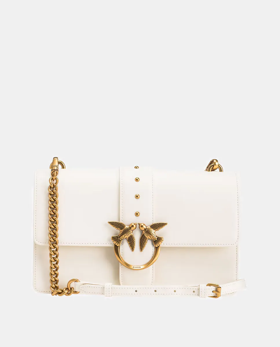 Белая сумка через плечо Classic Love Icon Pinko, цвет Crema, Белый, Белая сумка через плечо Classic Love Icon Pinko, цвет Crema 
Белая сумка через плечо Classic Love Icon Pinko, цвет Crema, Белый, Белая сумка через плечо Classic Love Icon Pinko, цвет Crema