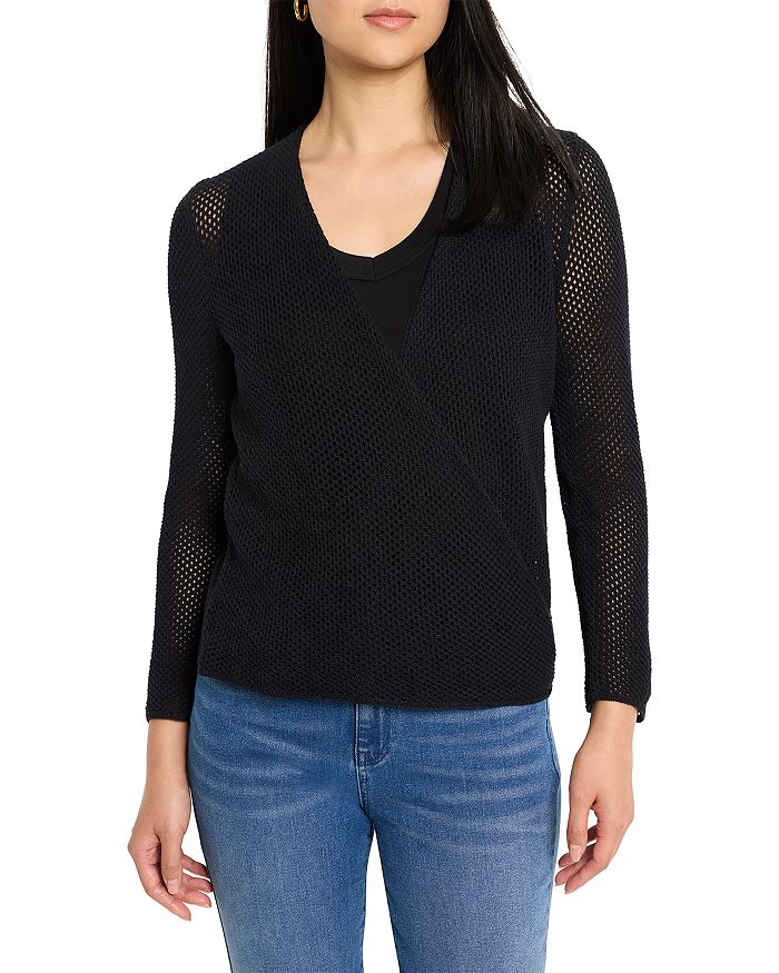 Мерлузовый кардиган Mesh Cocoon NIC+ZOE, черный
Мерлузовый кардиган Mesh Cocoon NIC+ZOE, черный