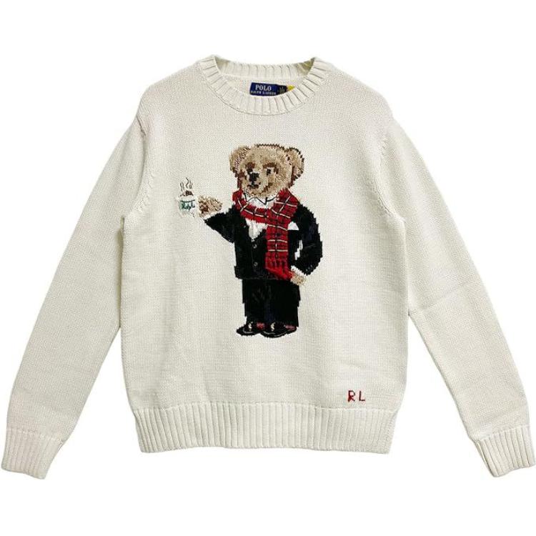 Джемпер с интарсией Polo Bear Polo Ralph Lauren, белый
Джемпер с интарсией Polo Bear Polo Ralph Lauren, белый