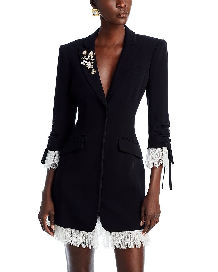 Платье Le Petit Roxie Blazer Cinq à Sept, черный 
Платье Le Petit Roxie Blazer Cinq à Sept, черный