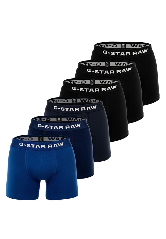 Боксеры упаковка из 6 пар - трусы-боксеры из хлопка-стрейч G-Star Raw, мультиколор
Боксеры упаковка из 6 пар - трусы-боксеры из хлопка-стрейч G-Star Raw, мультиколор