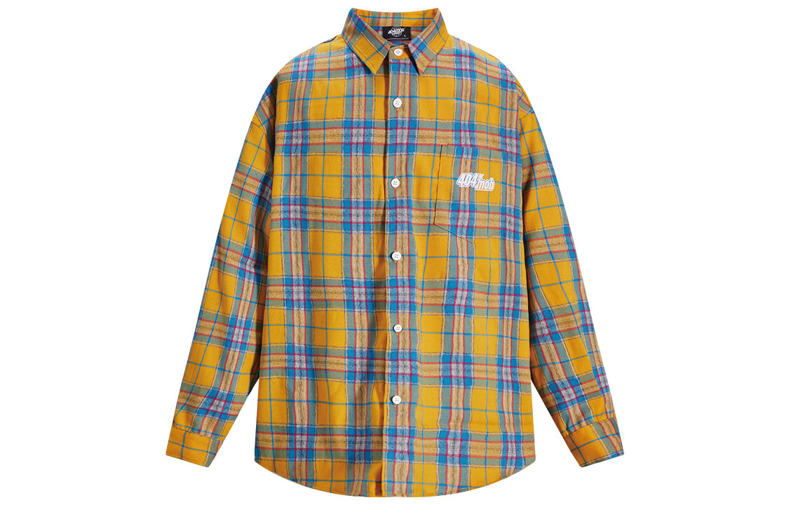 Рубашка унисекс 404MOB GANG, Желтый
Рубашка унисекс 404MOB GANG, Желтый