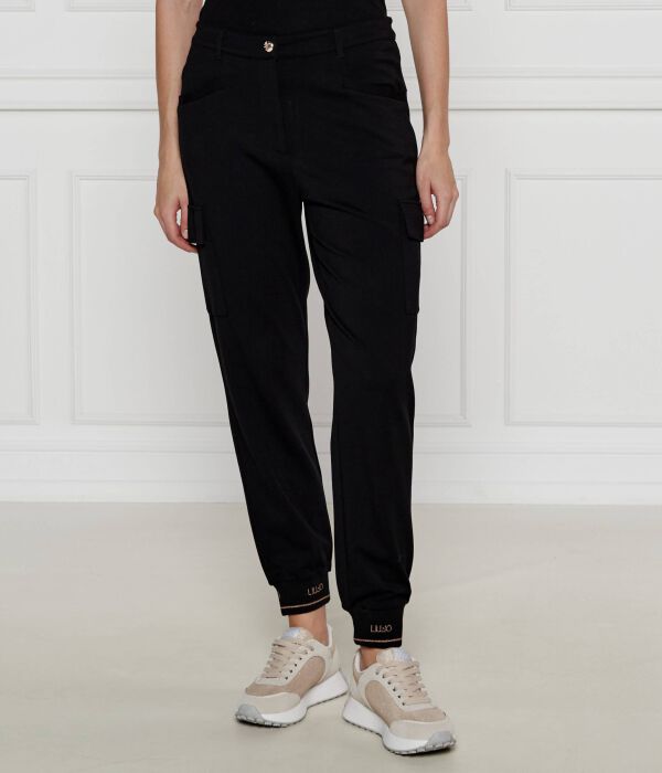 Брюки-Карго Regular fit Liu Jo Sport, черный
Брюки-Карго Regular fit Liu Jo Sport, черный