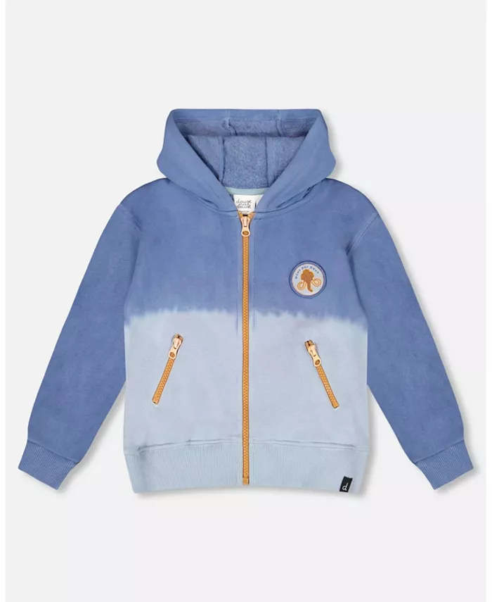 Мальчиковая худи с молнией синяя - детская Deux Par Deux
Мальчиковая худи с молнией синяя - детская Deux Par Deux