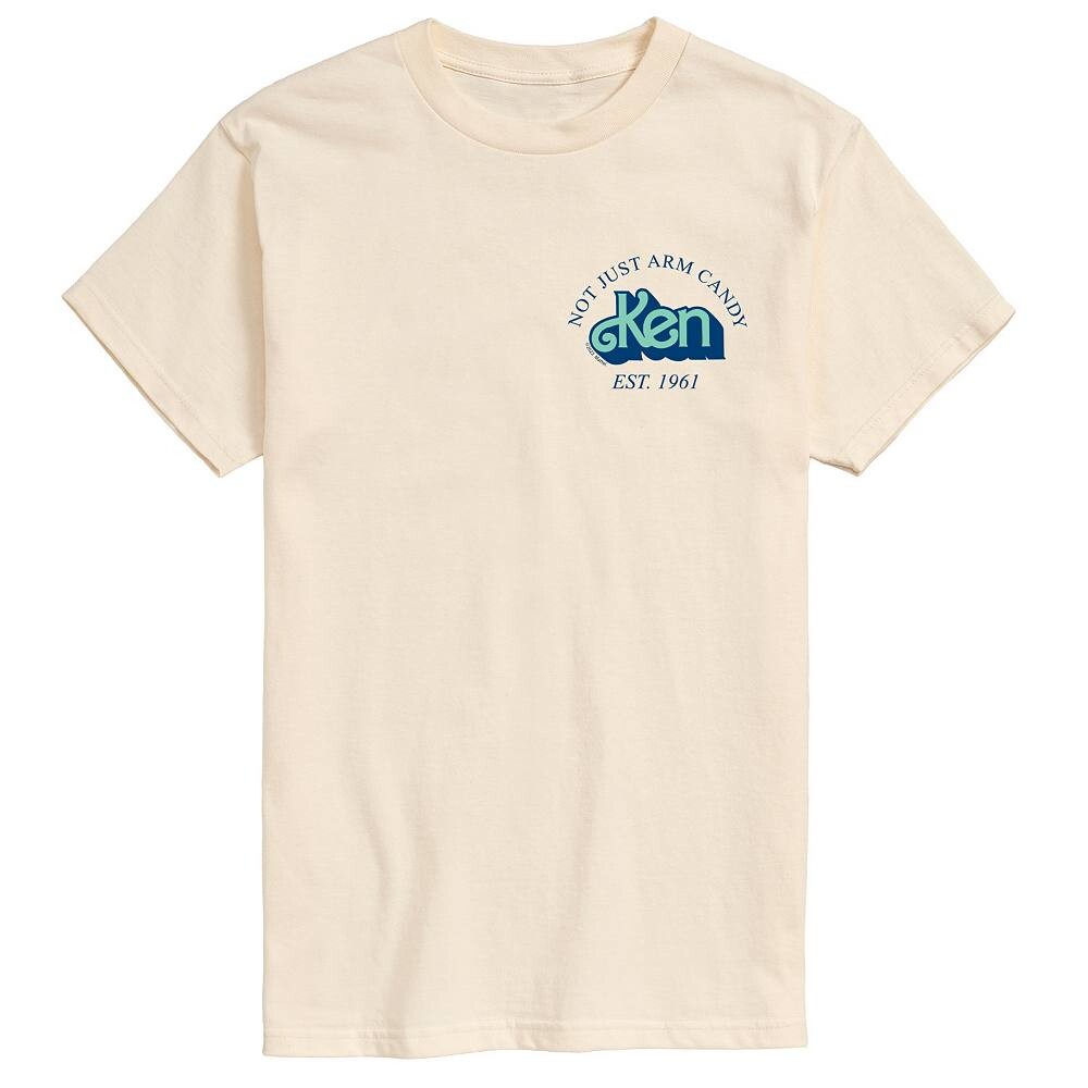Мужская футболка с рисунком Barbie Not Just Arm Candy Ken Licensed Character, бежевый
Мужская футболка с рисунком Barbie Not Just Arm Candy Ken Licensed Character, бежевый