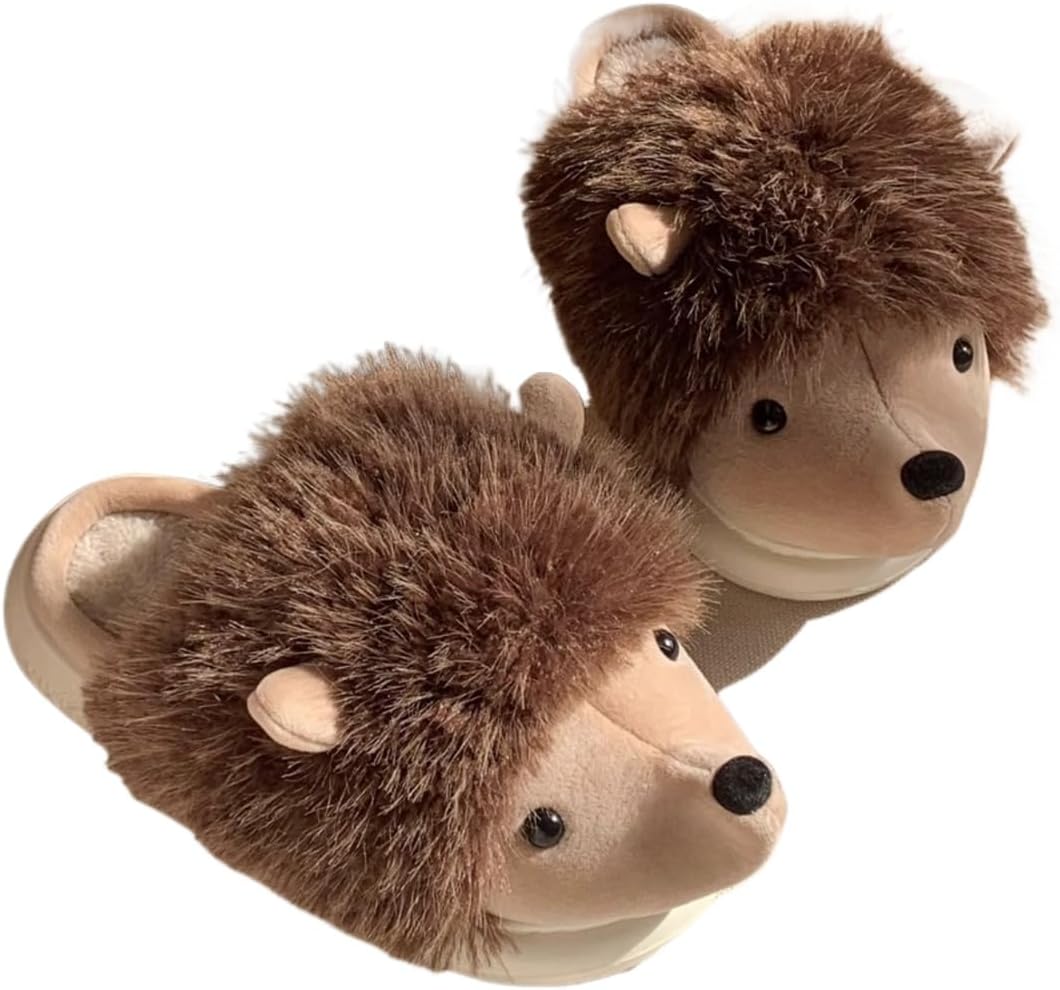 Милые ежи Мягкие пушистые домашние тапочки для женщин и мужчин Плюшевые теплые уютные тапочки Plonme, коричневый
Милые ежи Мягкие пушистые домашние тапочки для женщин и мужчин Плюшевые теплые уютные тапочки Plonme, коричневый