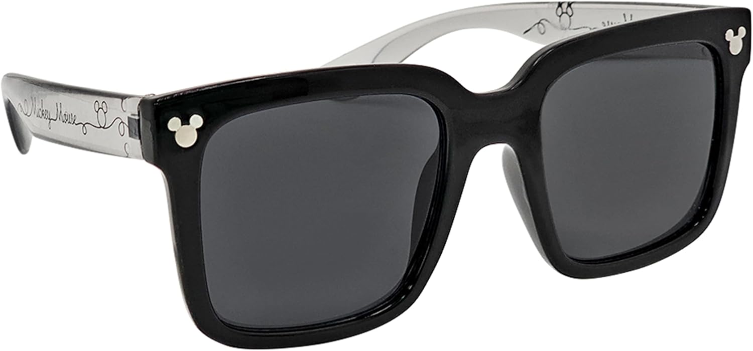 Коллекция солнцезащитных очков ARKAID для взрослых с персонажами Disney | Минни, Микки, Ариэль или Стич | Защита от УФ-излучения 400 | Универсальный размер, Mickey Square
Коллекция солнцезащитных очков ARKAID для взрослых с персонажами Disney | Минни, Микки, Ариэль или Стич | Защита от УФ-излучения 400 | Универсальный размер, Mickey Square