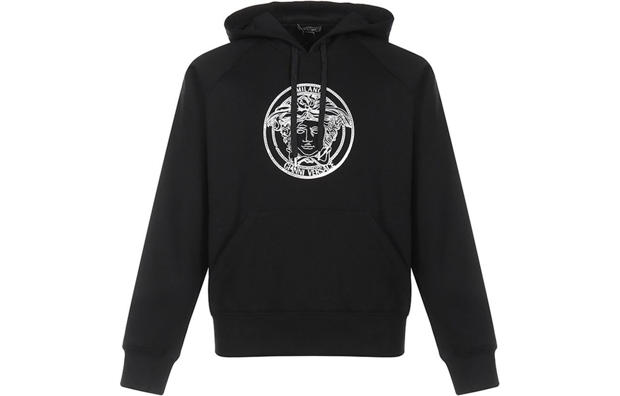 Худи с вышитой медузой VERSACE, черный
Худи с вышитой медузой VERSACE, черный