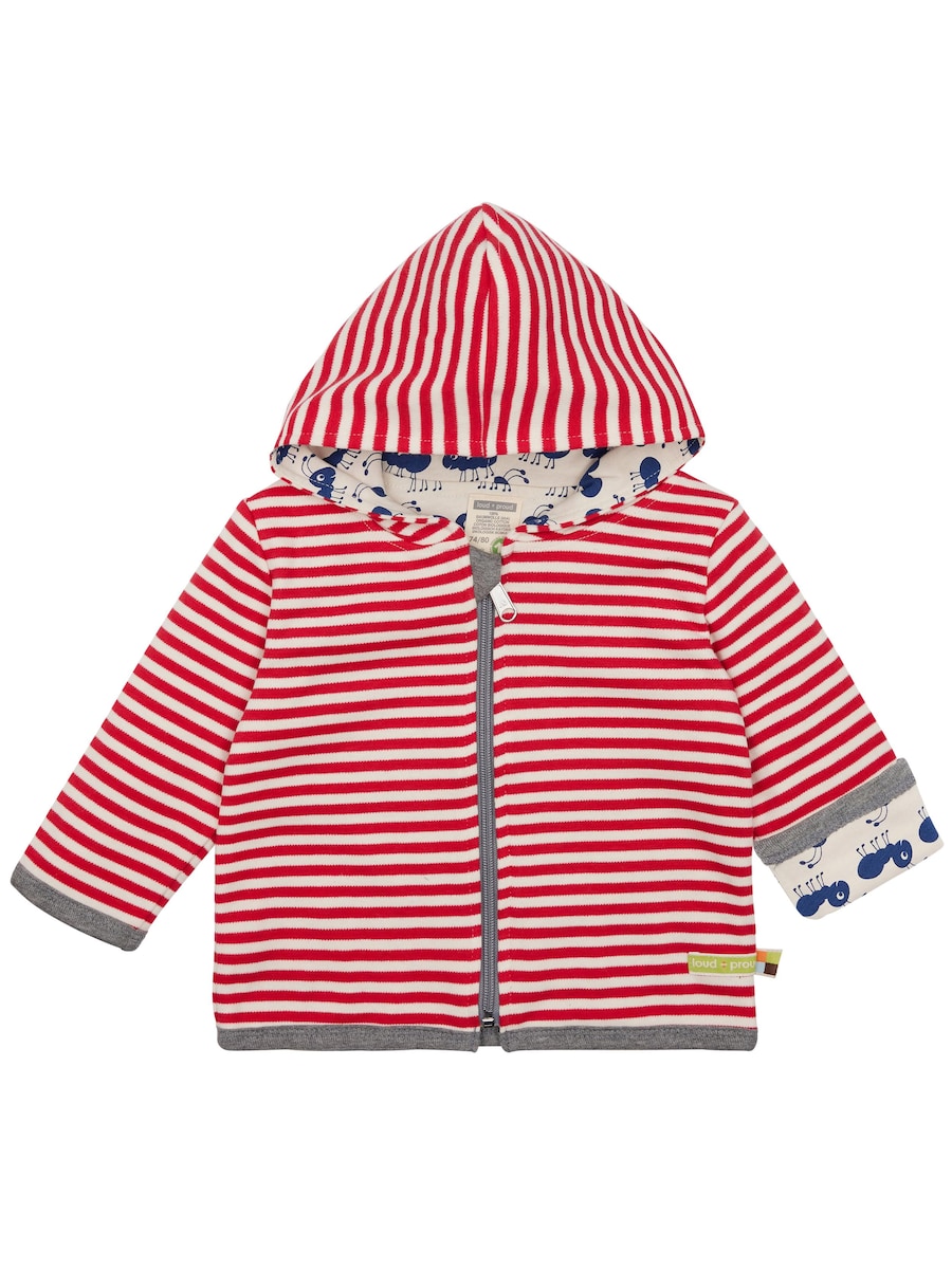 Толстовка с капюшоном на молнии loud + proud Wendejacke mit Kapuze, ярко-красный
Толстовка с капюшоном на молнии loud + proud Wendejacke mit Kapuze, ярко-красный