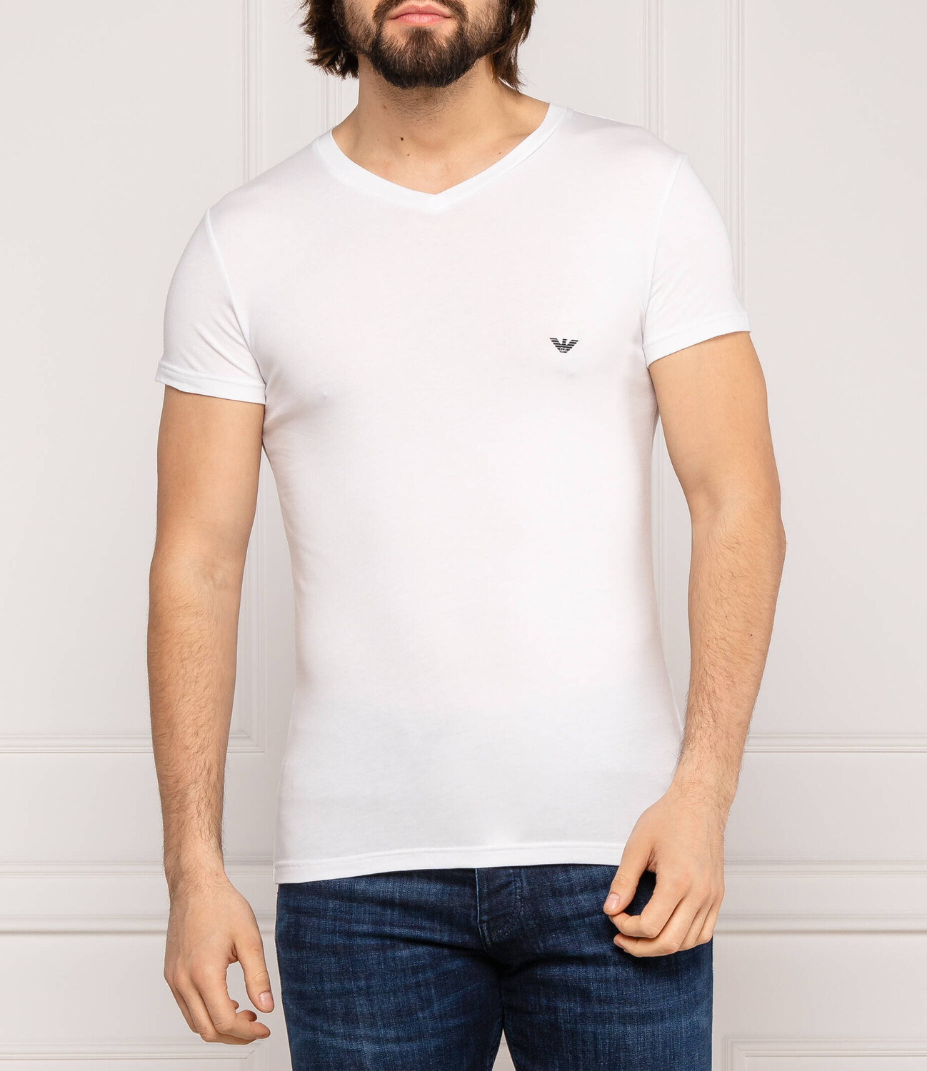 Футболка Emporio Armani slim fit, белый
Футболка Emporio Armani slim fit, белый