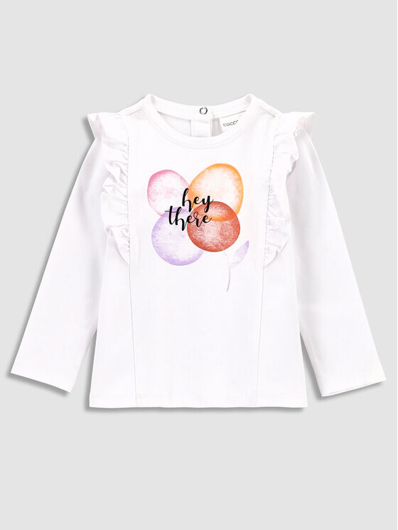 Блуза стандартного кроя Coccodrillo, белый
Блуза стандартного кроя Coccodrillo, белый