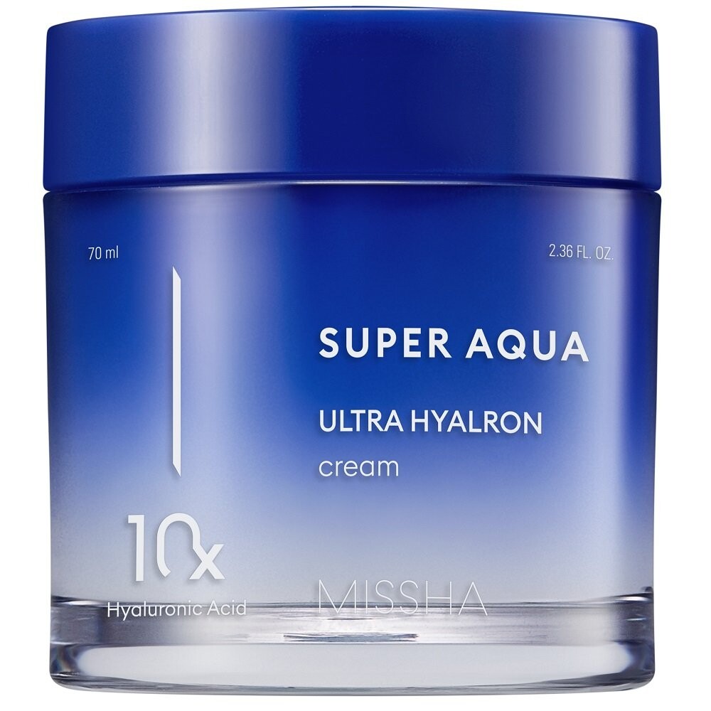 Missha, Super Aqua Ultra Hyalron Cream, Увлажняющий крем с гиалуроновой кислотой, 70мл
Missha, Super Aqua Ultra Hyalron Cream, Увлажняющий крем с гиалуроновой кислотой, 70мл