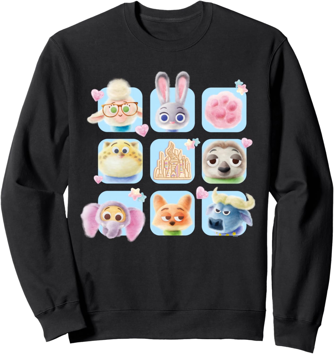 Толстовка Disney Zootopia Cute Cotton Candy Friends, черный
Толстовка Disney Zootopia Cute Cotton Candy Friends, черный
