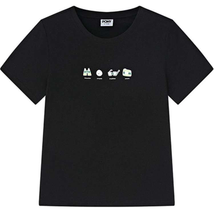 Pony Футболка женская черная, Черный, Pony Футболка женская черная
Pony Футболка женская черная, Черный, Pony Футболка женская черная